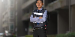 security-man-standing-outdoors-near-big-building